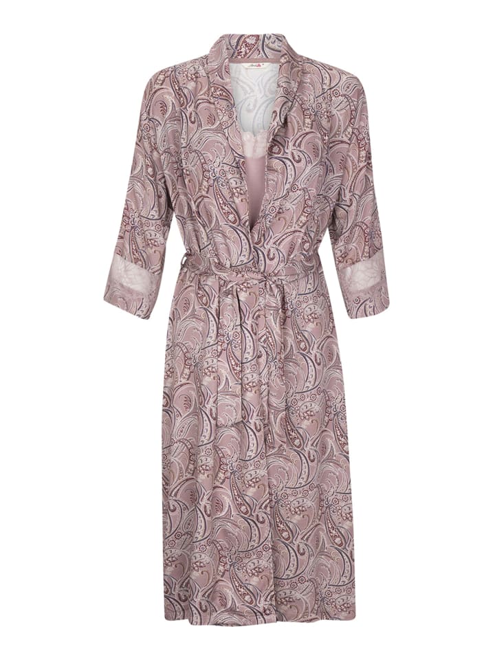 Goldenbay Комплект для сна Allium: сорочка и халат, цвет сливовый
Goldenbay Комплект для сна Allium: сорочка и халат, цвет сливовый