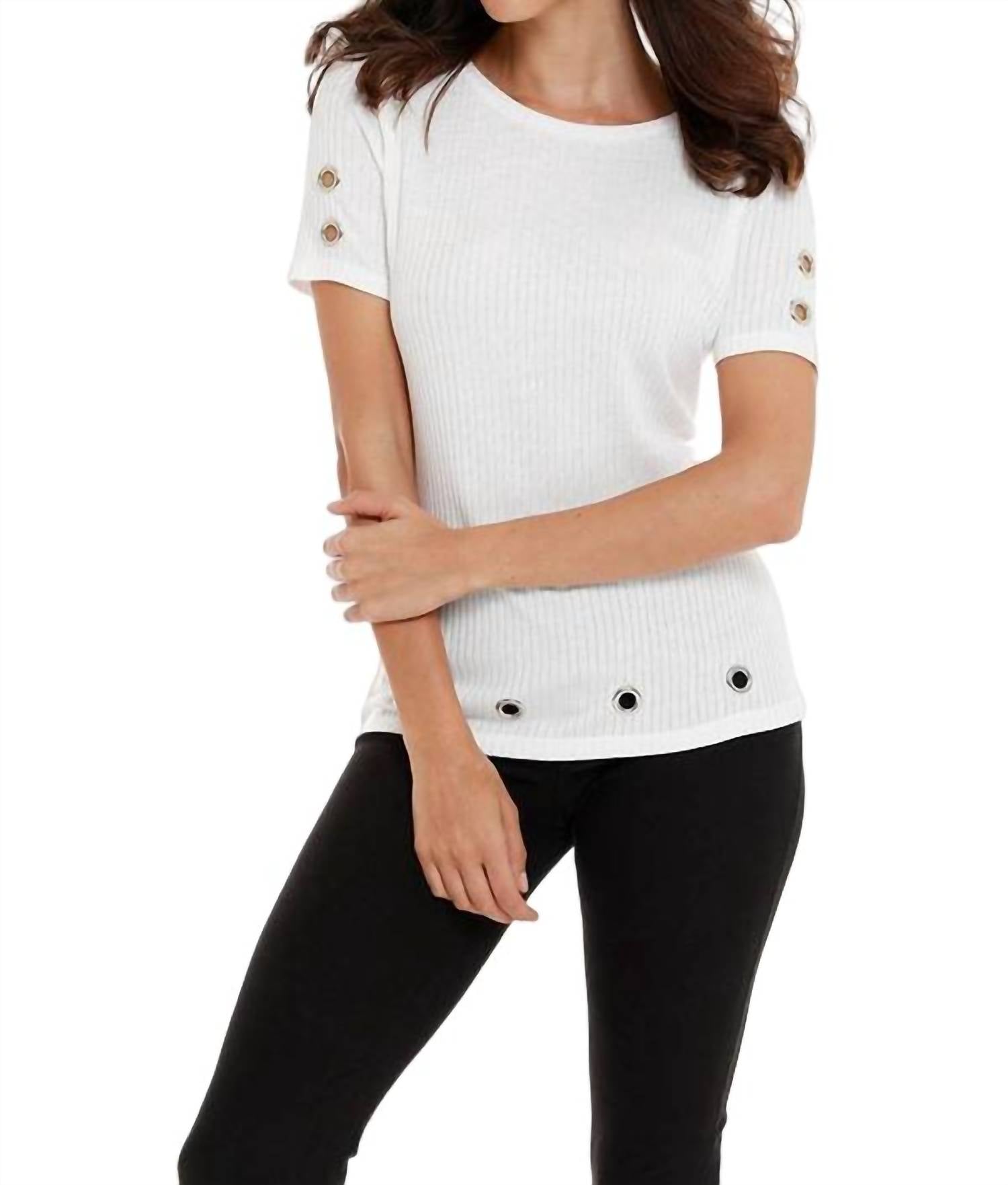 Топ Jenna Grommet в оттенке Off White french kyss
Топ Jenna Grommet в оттенке Off White french kyss