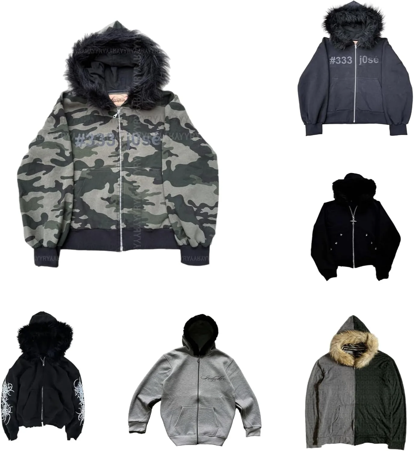 Y2K худи с капюшоном из искусственного меха, оверсайз
Y2K худи с капюшоном из искусственного меха, оверсайз