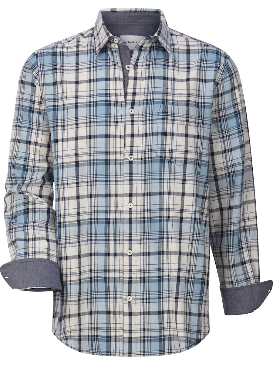 Рубашка на пуговицах классического кроя BABISTA Jalor, синий/темно-синий
Рубашка на пуговицах классического кроя BABISTA Jalor, синий/темно-синий