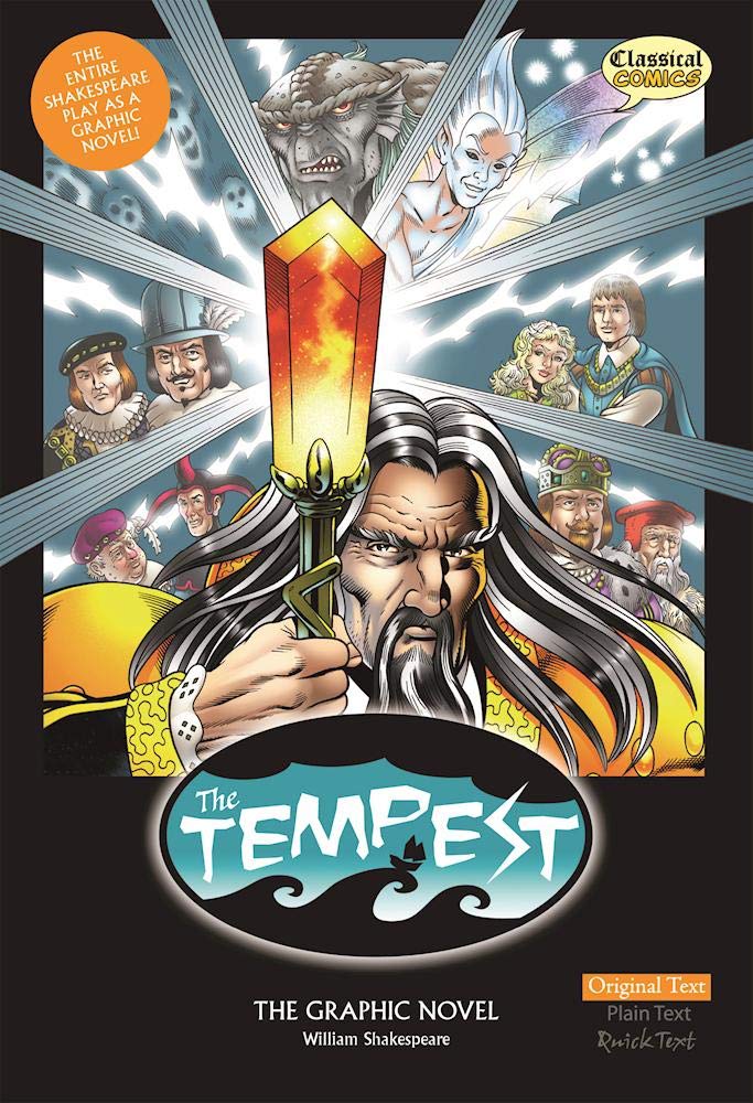 The Tempest The Graphic Novel: Original Text (Classical Comics)
The Tempest The Graphic Novel: Original Text (Classical Comics)