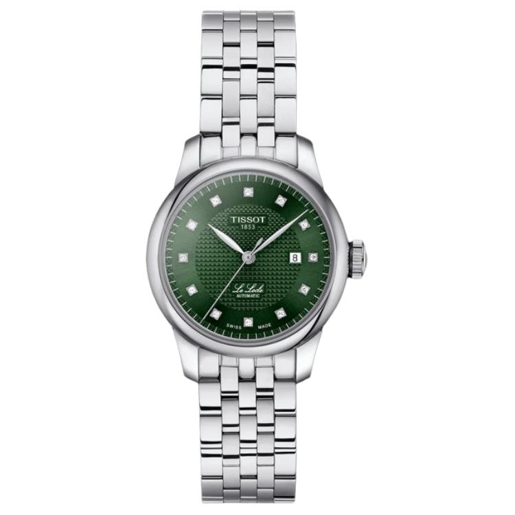 TISSOT Часы Women's Le Locle Collection Watch, Green Dial 
TISSOT Часы Women's Le Locle Collection Watch, Green Dial