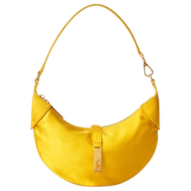 Polo Ralph Lauren Женская желтая плечевая сумка из ткани и натуральной кожи
Polo Ralph Lauren Женская желтая плечевая сумка из ткани и натуральной кожи