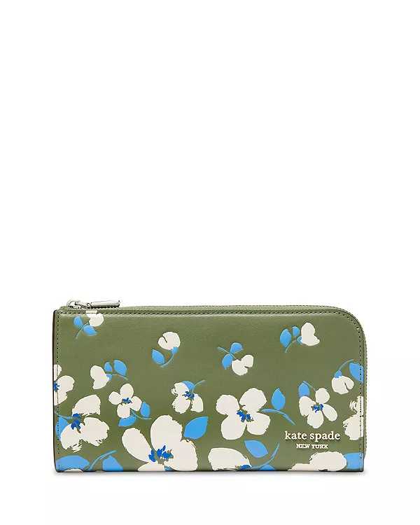 Кошелек Devin Painterly Bouquet из тисненой кожи с застежкой-молнией по периметру Kate Spade New York, зеленый
Кошелек Devin Painterly Bouquet из тисненой кожи с застежкой-молнией по периметру Kate Spade New York, зеленый