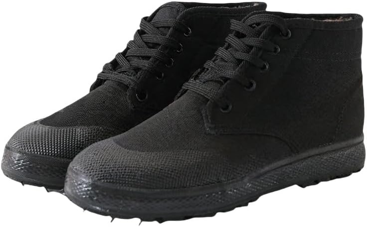 Зимние мужские повседневные ботинки с высоким берцем большого размера, с утеплителем и утолщенной подошвой для тепла, противоскользящей подошвой, подходят для работы и активного отдыха на улице Clolinde, черный
Зимние мужские повседневные ботинки с высоким берцем большого размера, с утеплителем и утолщенной подошвой для тепла, противоскользящей подошвой, подходят для работы и активного отдыха на улице Clolinde, черный