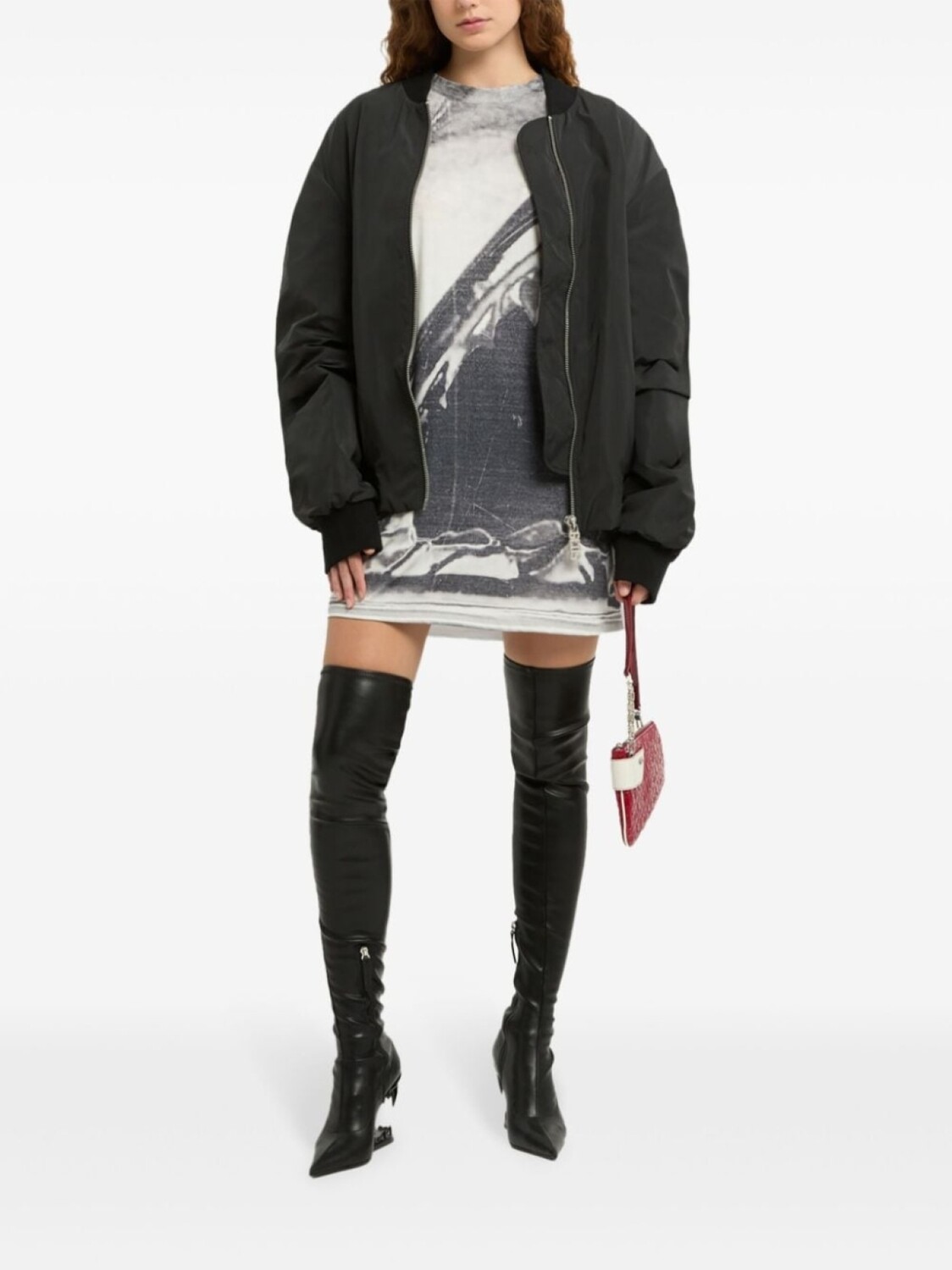 Платье-футболка GCDS Morso, белый
Платье-футболка GCDS Morso, белый