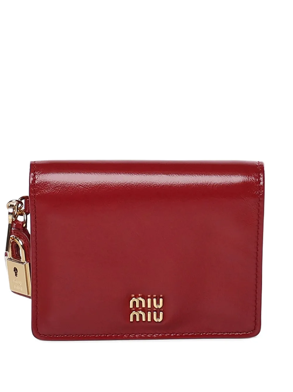Кошелек с замком MIU MIU, красный
Кошелек с замком MIU MIU, красный