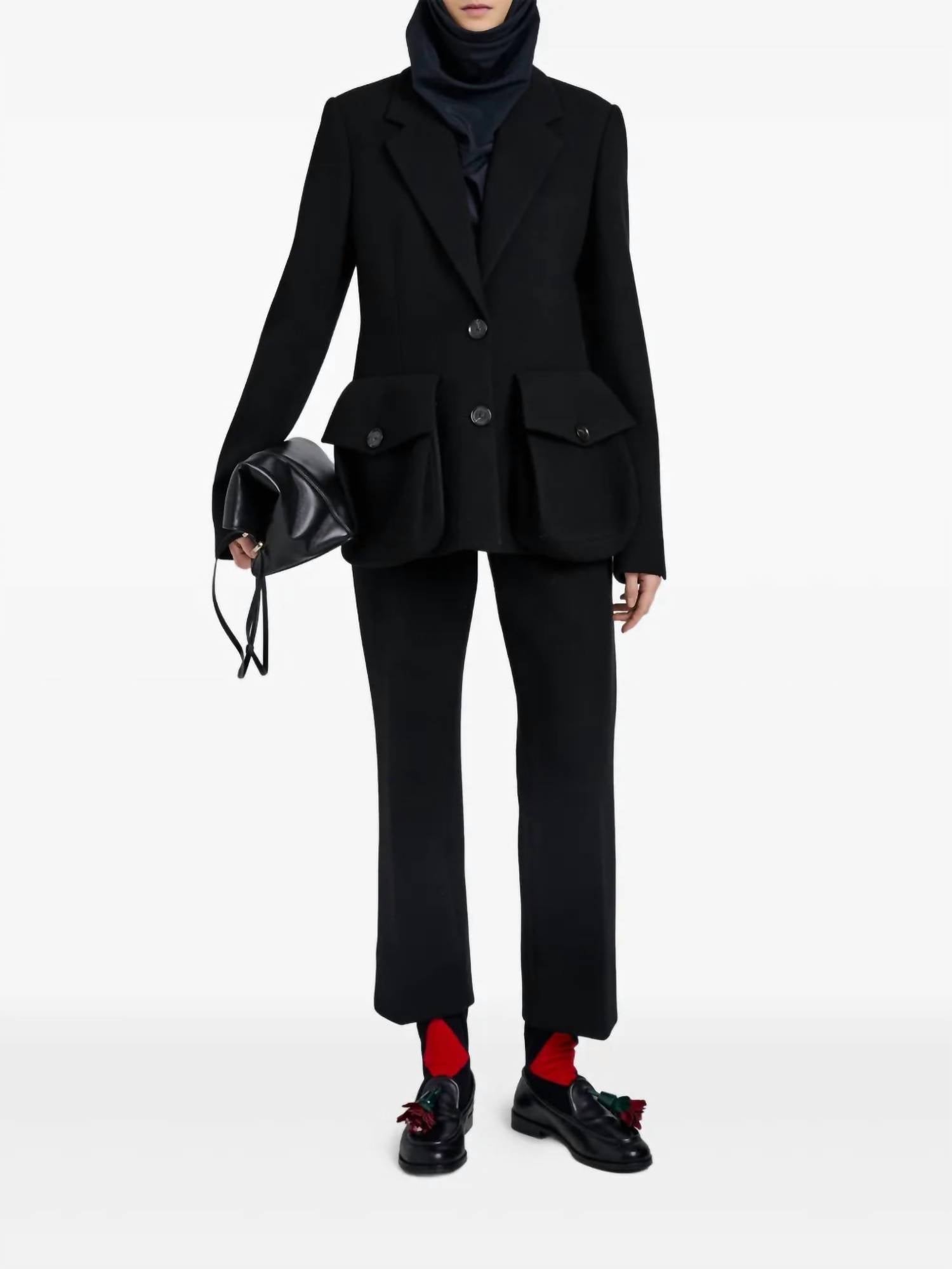 Брюки Ismene средней посадки черного цвета Proenza Schouler, черный
Брюки Ismene средней посадки черного цвета Proenza Schouler, черный