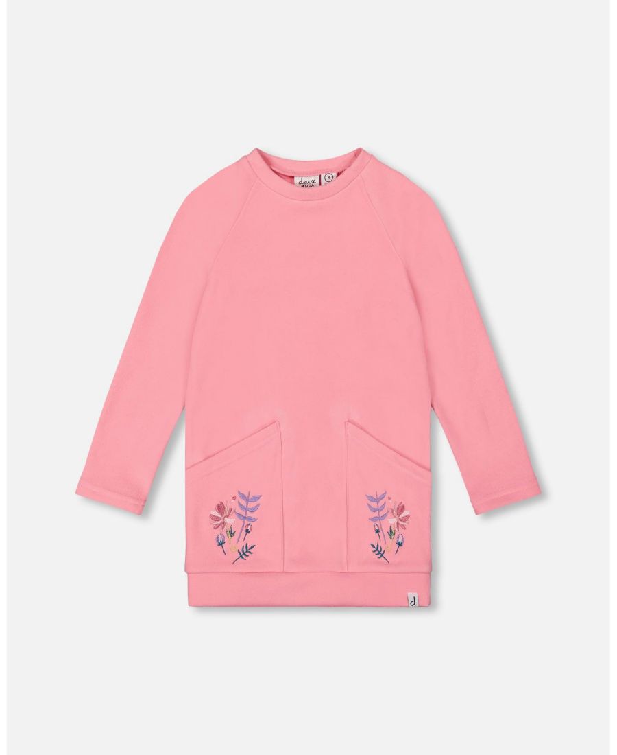 Мягкая туника-футболка для девочки с вышитыми карманами, светло-розовая - для малышей/детей Deux par Deux, Light pink
Мягкая туника-футболка для девочки с вышитыми карманами, светло-розовая - для малышей/детей Deux par Deux, Light pink