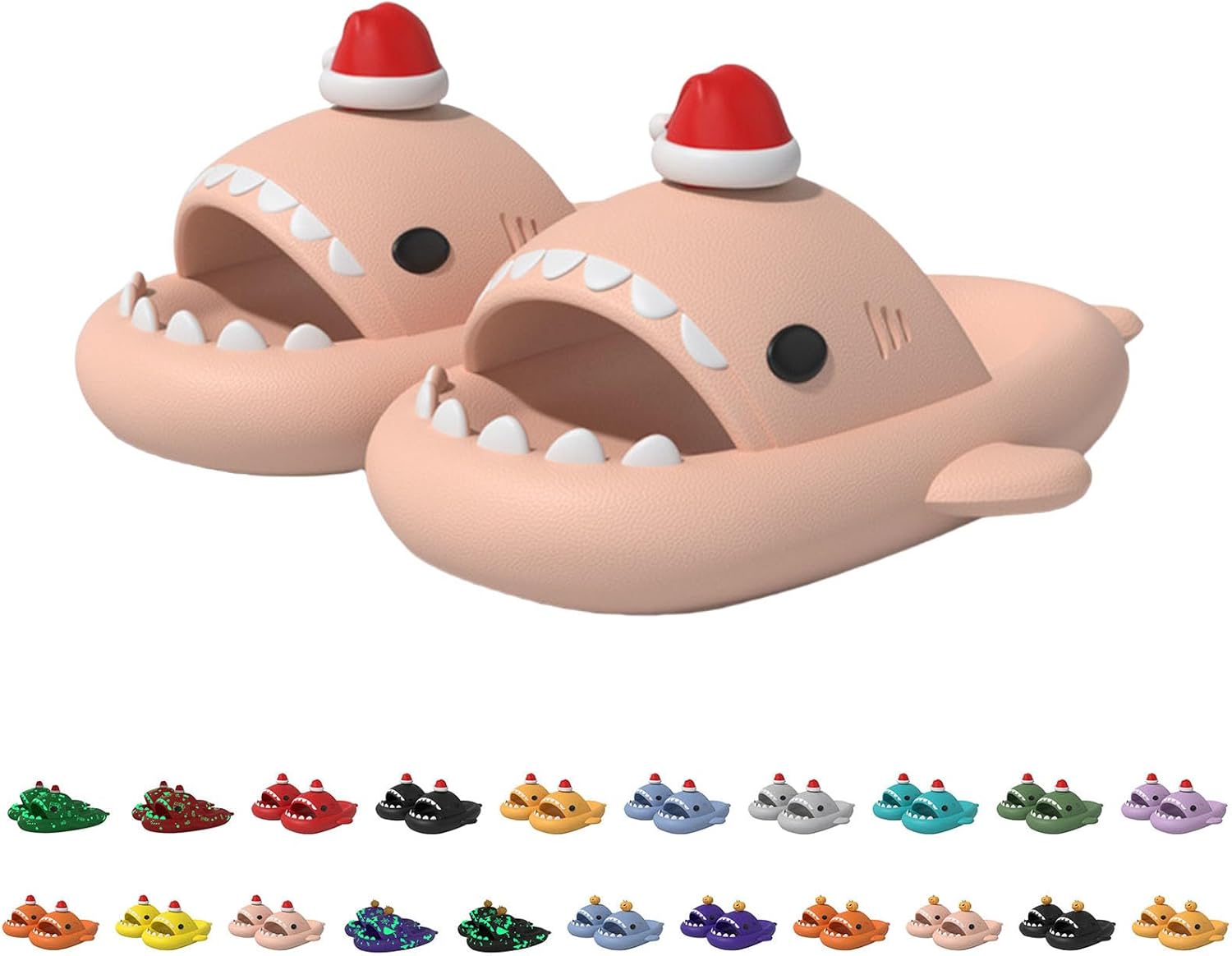 Сланцы с акулой на Хэллоуин, рождественские сланцы с акулой, облачные сланцы с акулой 3D мультяшные тапочки для женщин и мужчин Generic, розовый
Сланцы с акулой на Хэллоуин, рождественские сланцы с акулой, облачные сланцы с акулой 3D мультяшные тапочки для женщин и мужчин Generic, розовый