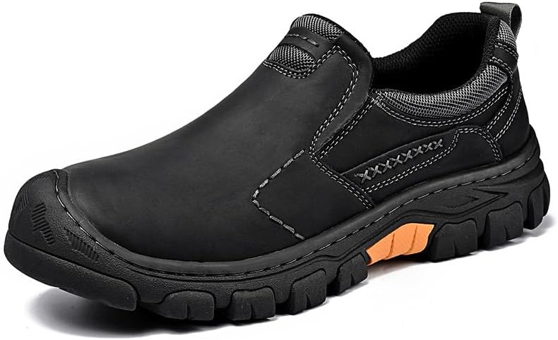 Мужские кожаные мокасины с противоскользящей подошвой, кроссовки для походов на открытом воздухе, легкая повседневная рабочая обувь, удобные мягкие туфли для вождения Asifn, черный
Мужские кожаные мокасины с противоскользящей подошвой, кроссовки для походов на открытом воздухе, легкая повседневная рабочая обувь, удобные мягкие туфли для вождения Asifn, черный