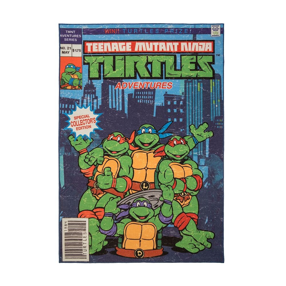 Ковер Nickelodeon «Черепашки-ниндзя» — 4 фута 6 дюймов на 6 футов 6 дюймов, мультиколор
Ковер Nickelodeon «Черепашки-ниндзя» — 4 фута 6 дюймов на 6 футов 6 дюймов, мультиколор