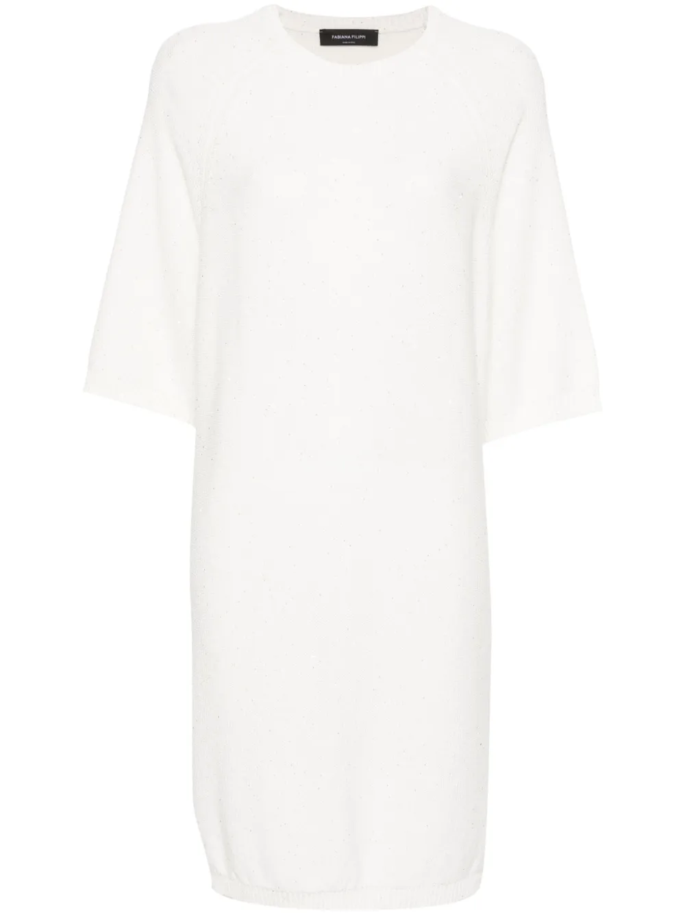 Платье-свитер с пайетками Fabiana Filippi, белый
Платье-свитер с пайетками Fabiana Filippi, белый