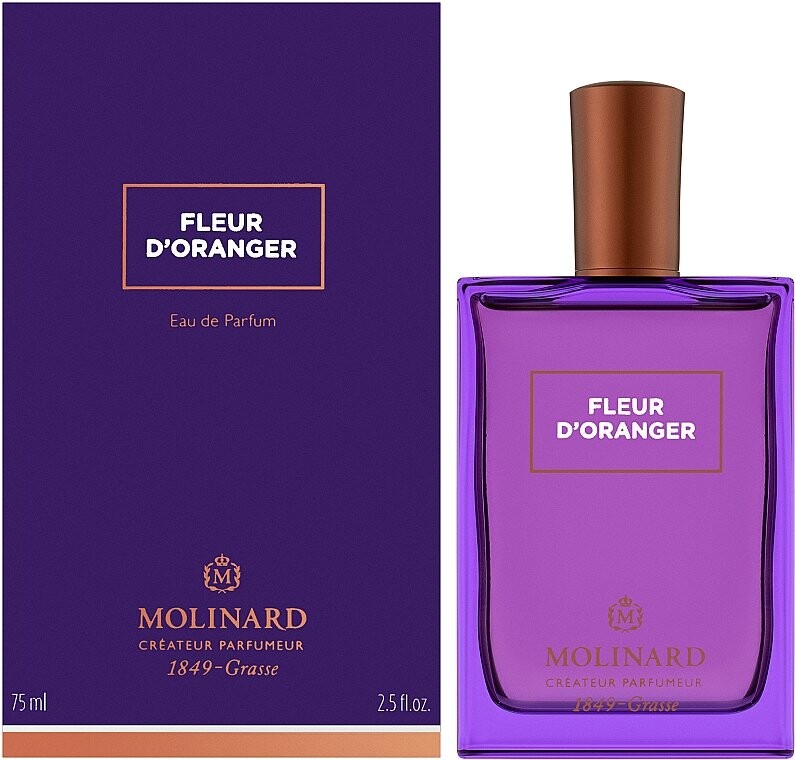 Molinard Fleur d'Oranger парфюмированная вода 75 мл для женщин
Molinard Fleur d'Oranger парфюмированная вода 75 мл для женщин