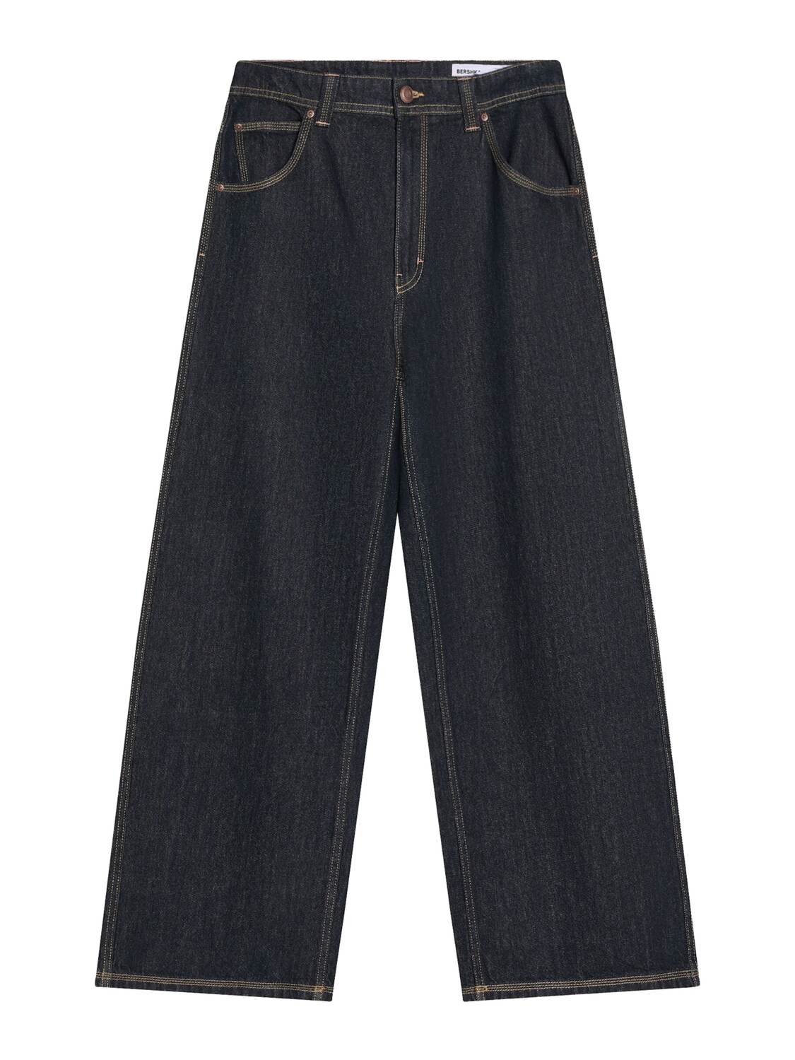 Bershka Багги джинсы в цвете navy
Bershka Багги джинсы в цвете navy
