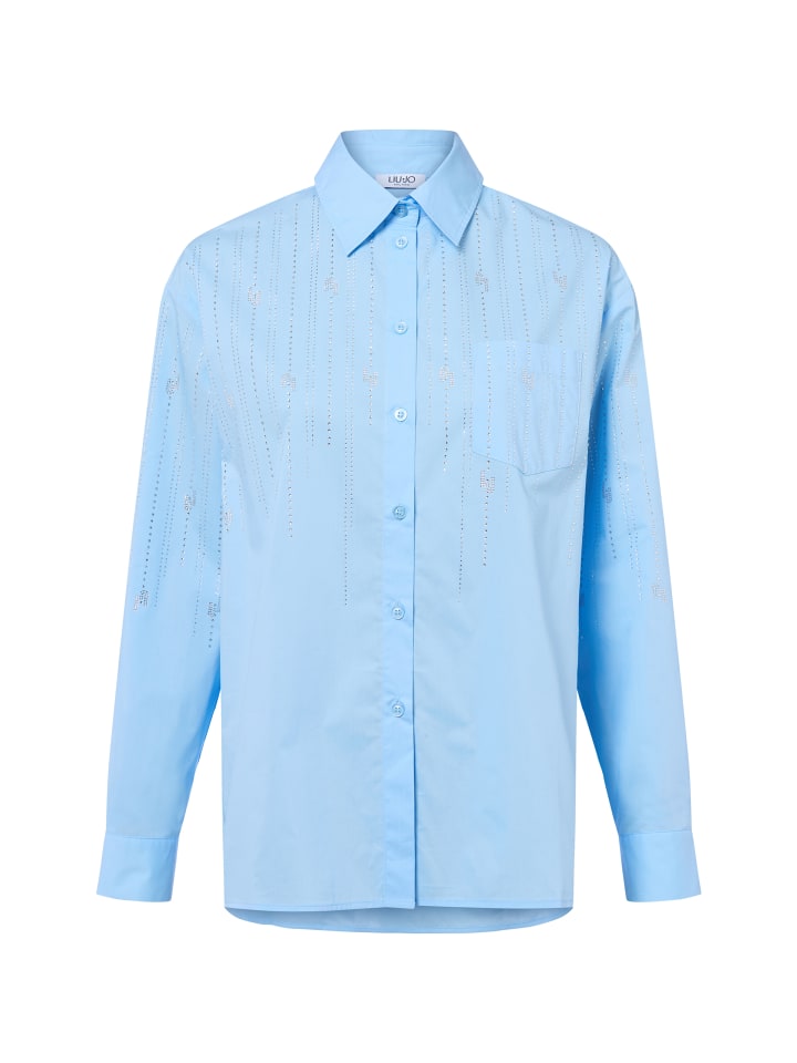 светло-голубая блузка Liu Jo
светло-голубая блузка Liu Jo