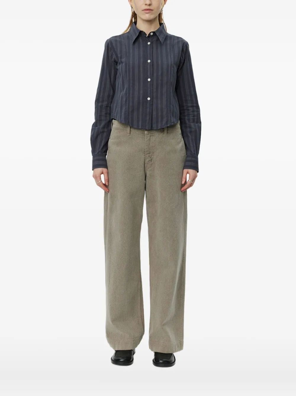 Полосатая рубашка Readers Mfpen, серый
Полосатая рубашка Readers Mfpen, серый