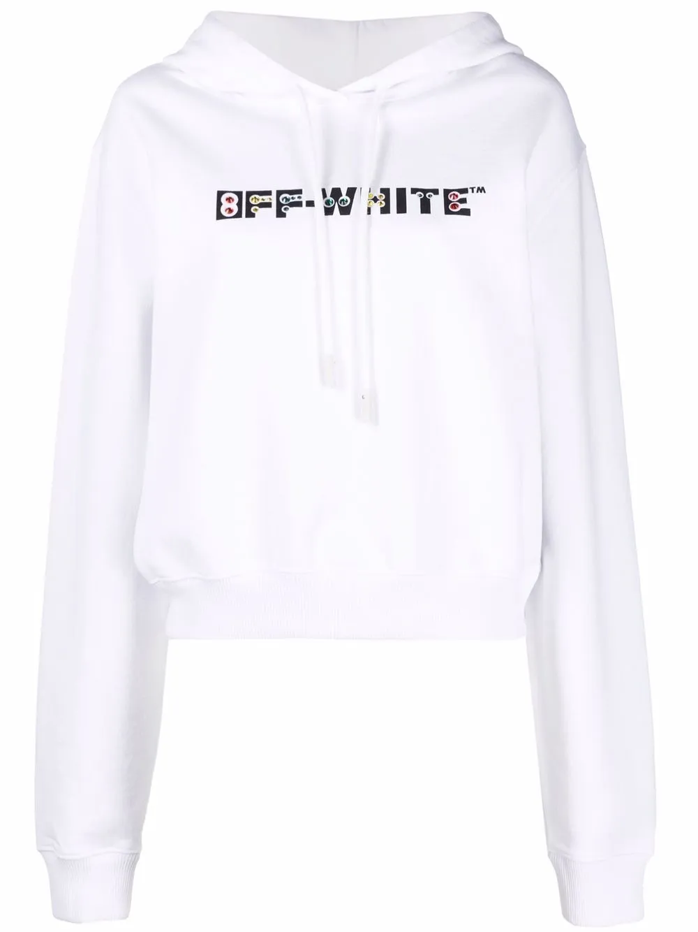 Худи с логотипом OFF-WHITE, белый
Худи с логотипом OFF-WHITE, белый