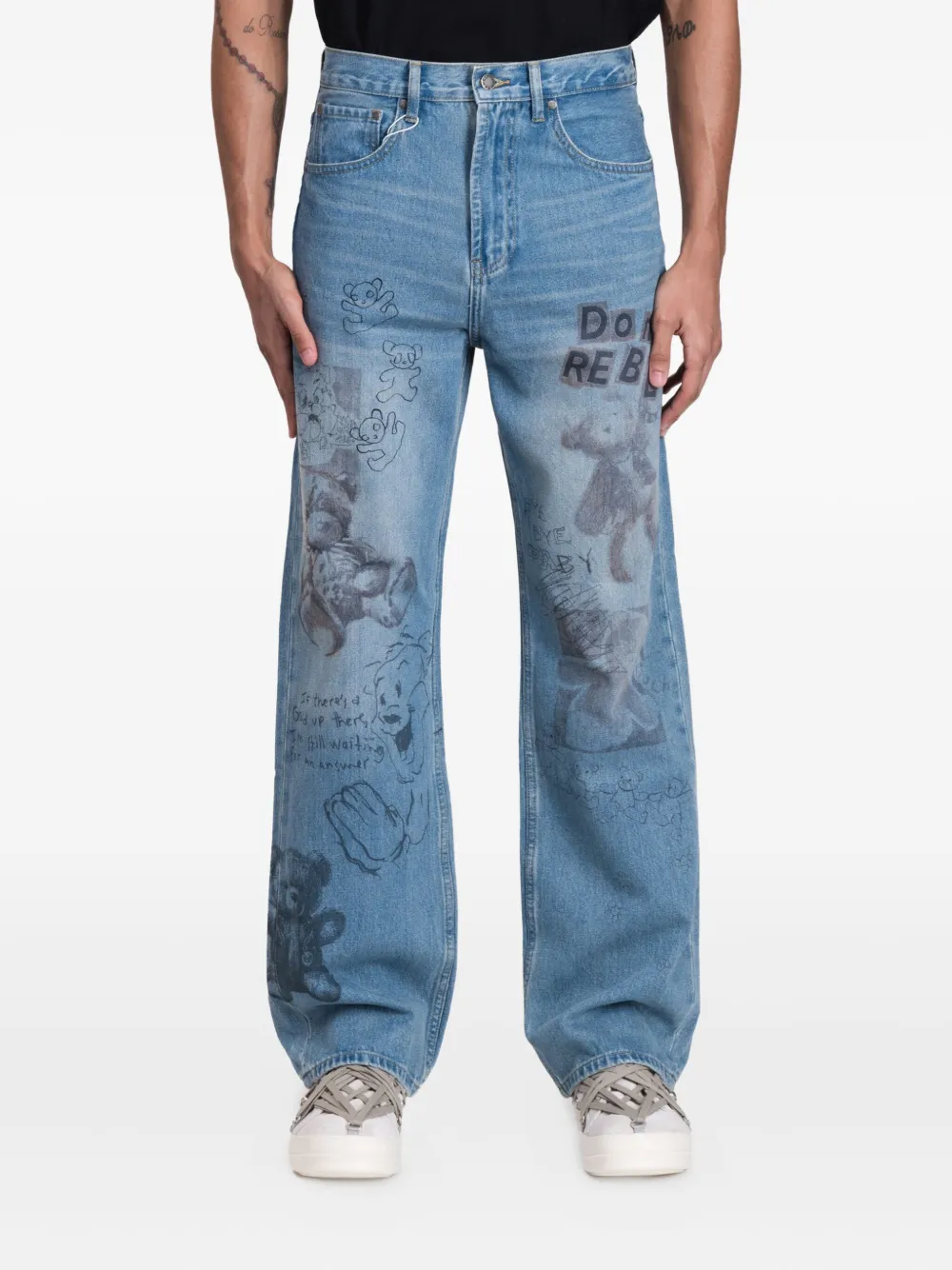 Джинсы Stuffy с принтом DOMREBEL, синий
Джинсы Stuffy с принтом DOMREBEL, синий