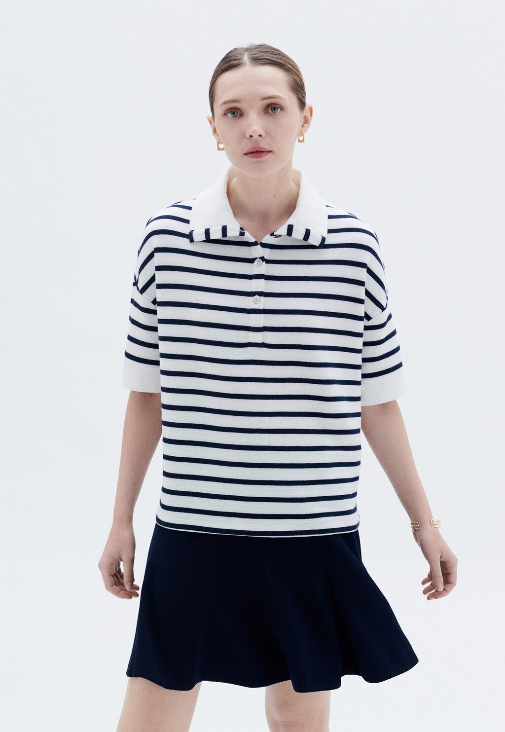 Рубашка-поло FRENCH BRAND FASHION ELEGANT MODERN Caroll, цвет ivory
Рубашка-поло FRENCH BRAND FASHION ELEGANT MODERN Caroll, цвет ivory