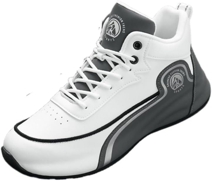 Мужские спортивные кроссовки - беговые туфли с отделкой под кожу, модные и стильные, легкие и удобные для повседневной носки Hoalox, белый/серый
Мужские спортивные кроссовки - беговые туфли с отделкой под кожу, модные и стильные, легкие и удобные для повседневной носки Hoalox, белый/серый