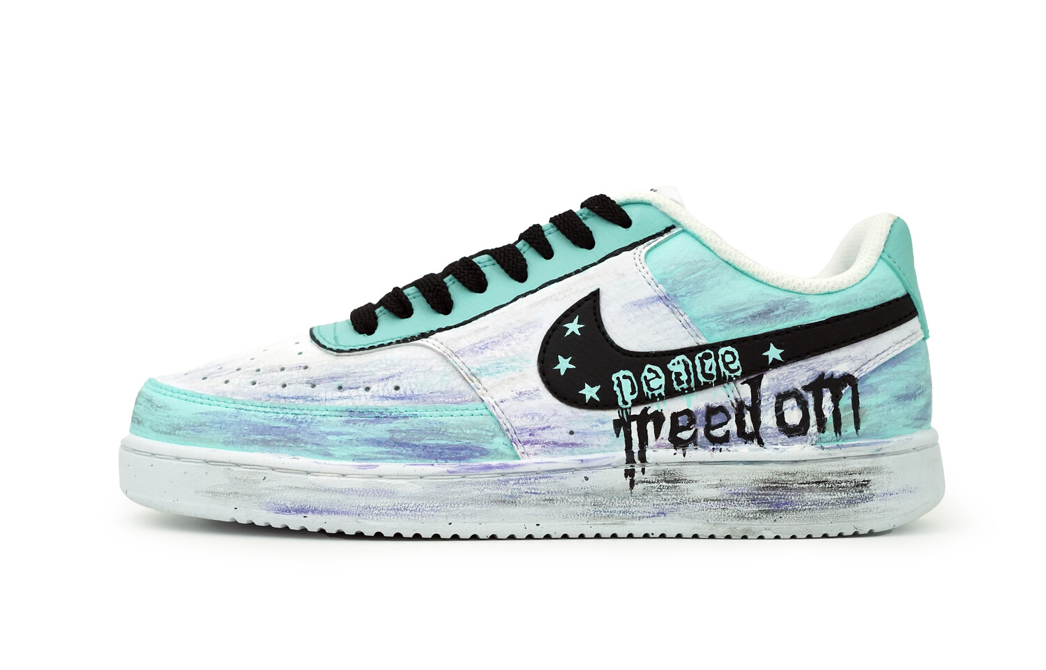 Кроссовки Nike Court Vision 1 Skateboarding Shoes Men Low-top Turquoise, цвет Men's Peace and Freedom Model
Кроссовки Nike Court Vision 1 Skateboarding Shoes Men Low-top Turquoise, цвет Men's Peace and Freedom Model