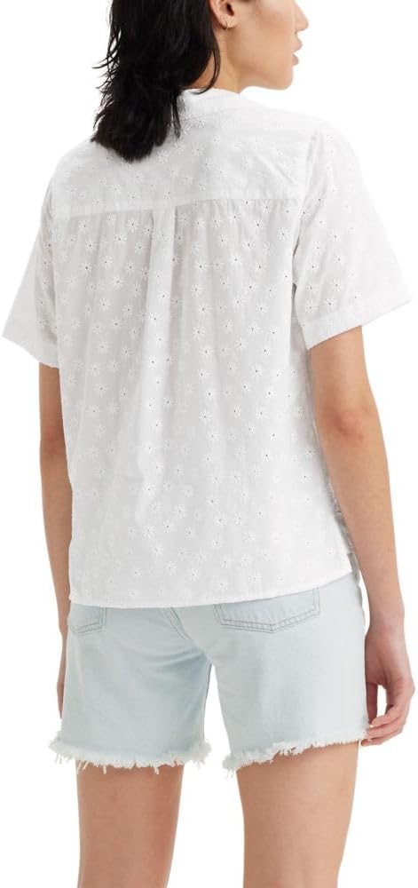 Женская рубашка Levi's Joyce Resort (также доступна в размере Plus), Bright White Eyelet Bright White
Женская рубашка Levi's Joyce Resort (также доступна в размере Plus), Bright White Eyelet Bright White