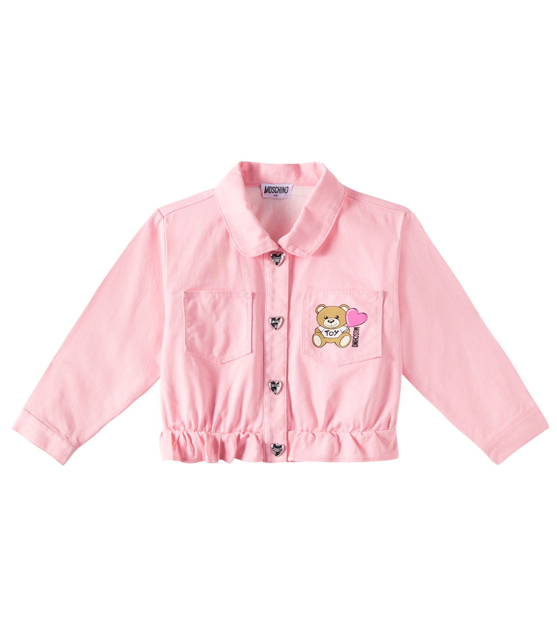 Джинсовая куртка Teddy Bear Moschino Kids, Sugar Rose
Джинсовая куртка Teddy Bear Moschino Kids, Sugar Rose