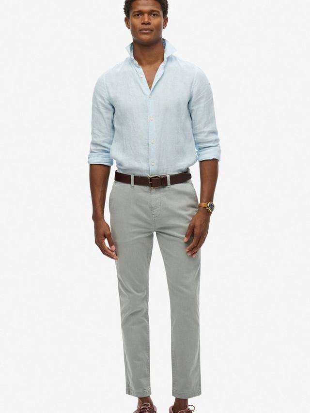 Международные брюки-чинос Superdry, цвет Silverview
Международные брюки-чинос Superdry, цвет Silverview