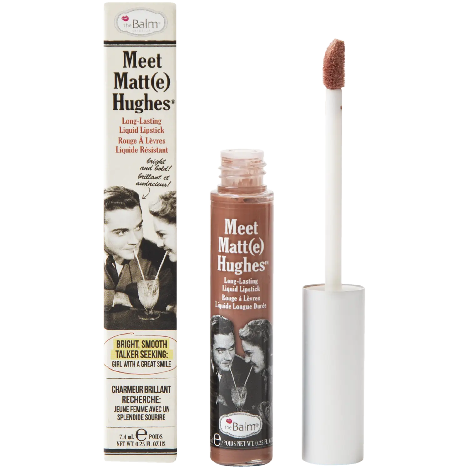 Харизматическая жидкая помада The Balm Meet Matt(E) Hughes, 7,4 мл
Харизматическая жидкая помада The Balm Meet Matt(E) Hughes, 7,4 мл