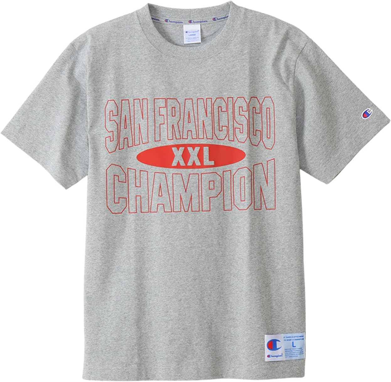 Мужская футболка Champion C3-X324 с коротким рукавом, круглый вырез, 100% хлопок, бирка USA Jock Tag, графический принт, футболка с коротким рукавом, спортивный стиль, красный/серый
Мужская футболка Champion C3-X324 с коротким рукавом, круглый вырез, 100% хлопок, бирка USA Jock Tag, графический принт, футболка с коротким рукавом, спортивный стиль, красный/серый