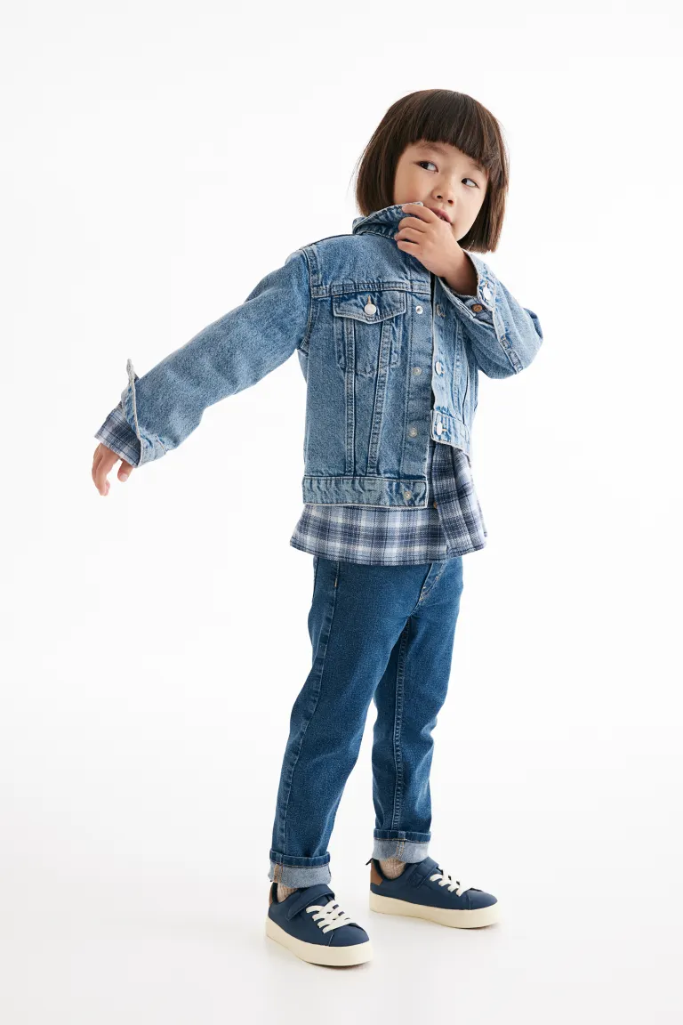 Набор из 3 узких джинсов comfort stretch H&M, черный 
Набор из 3 узких джинсов comfort stretch H&M, черный