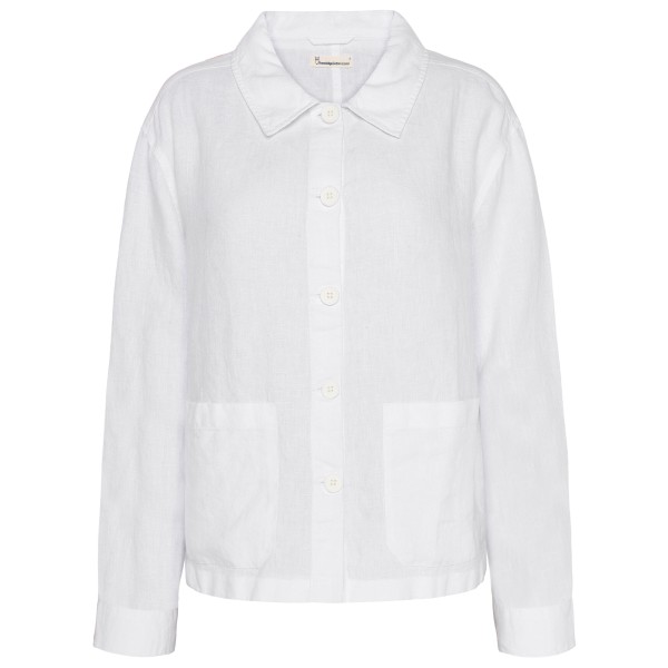 Женская льняная рубашка-рубашка для отдыха Knowledgecotton Apparel, белый
Женская льняная рубашка-рубашка для отдыха Knowledgecotton Apparel, белый