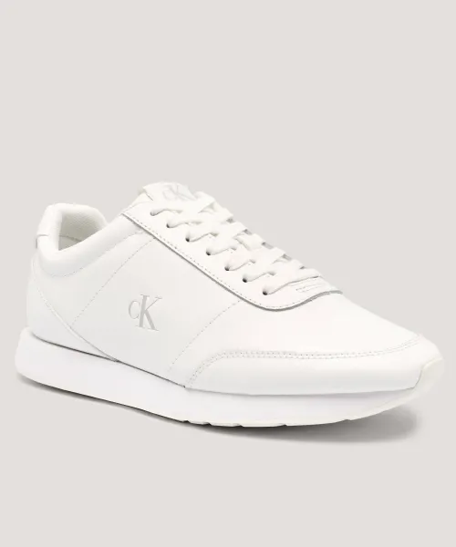 Кожаные кроссовки в стиле ретро для бега Calvin Klein, белый
Кожаные кроссовки в стиле ретро для бега Calvin Klein, белый