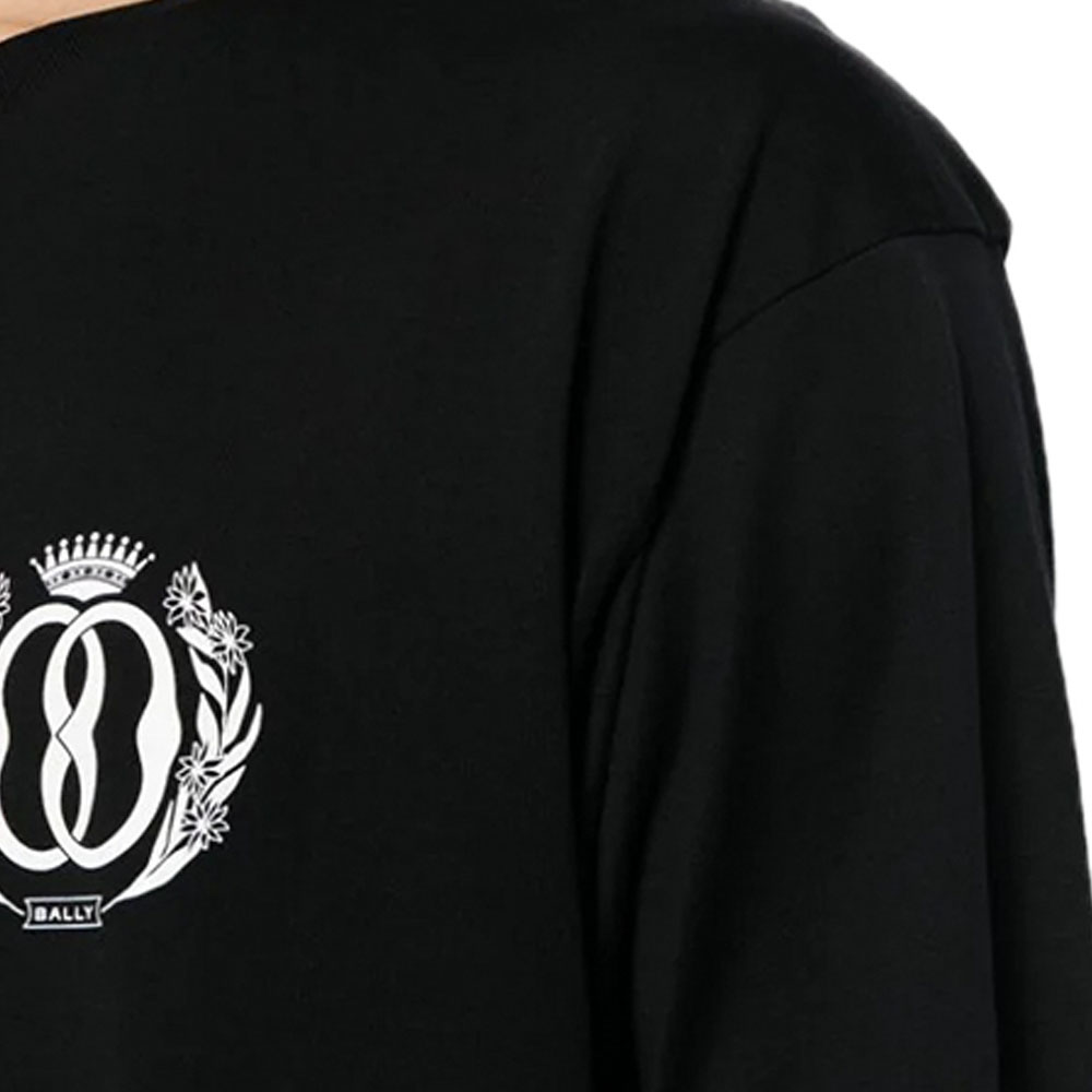 Футболка BALLY из органического хлопка с логотипом, черная, Черный, Футболка BALLY из органического хлопка с логотипом, черная
Футболка BALLY из органического хлопка с логотипом, черная, Черный, Футболка BALLY из органического хлопка с логотипом, черная