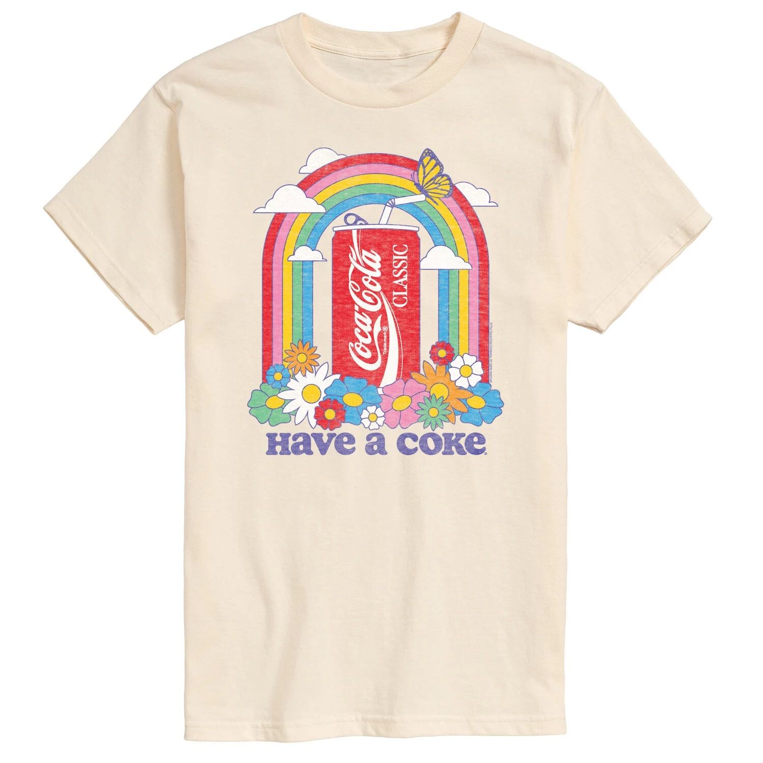 Мужская футболка Coca-Cola Have A Coke с радужным рисунком Licensed Character
Мужская футболка Coca-Cola Have A Coke с радужным рисунком Licensed Character