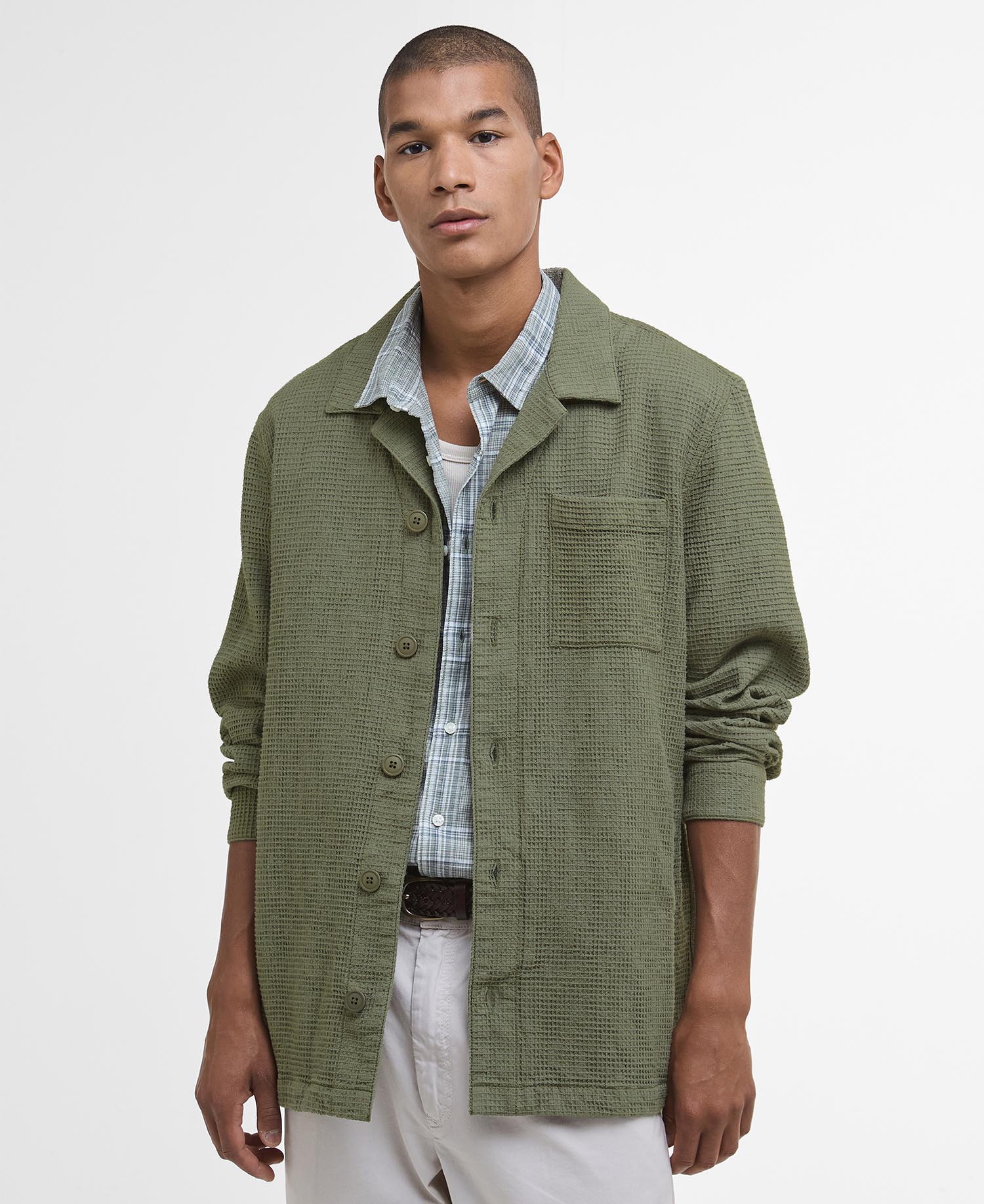 Верхняя рубашка Barbour Sandwood Waffle, Light Moss
Верхняя рубашка Barbour Sandwood Waffle, Light Moss