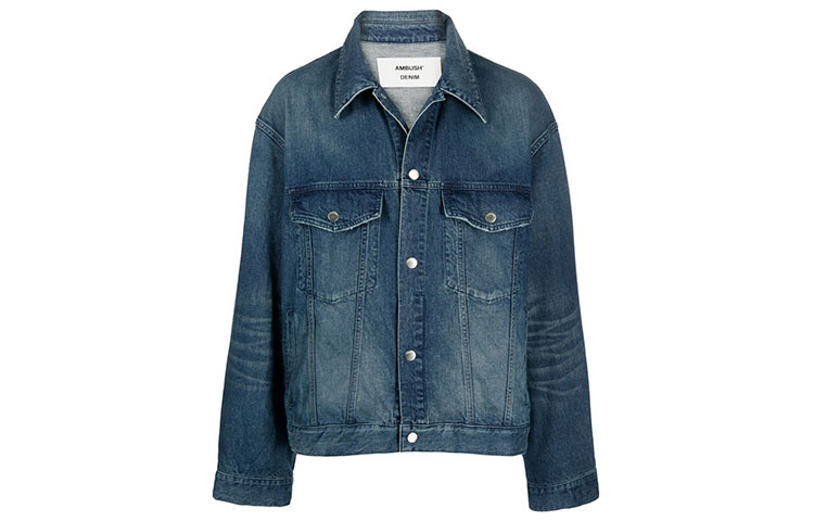 AMBUSH Джинсовая куртка мужская синяя
AMBUSH Джинсовая куртка мужская синяя