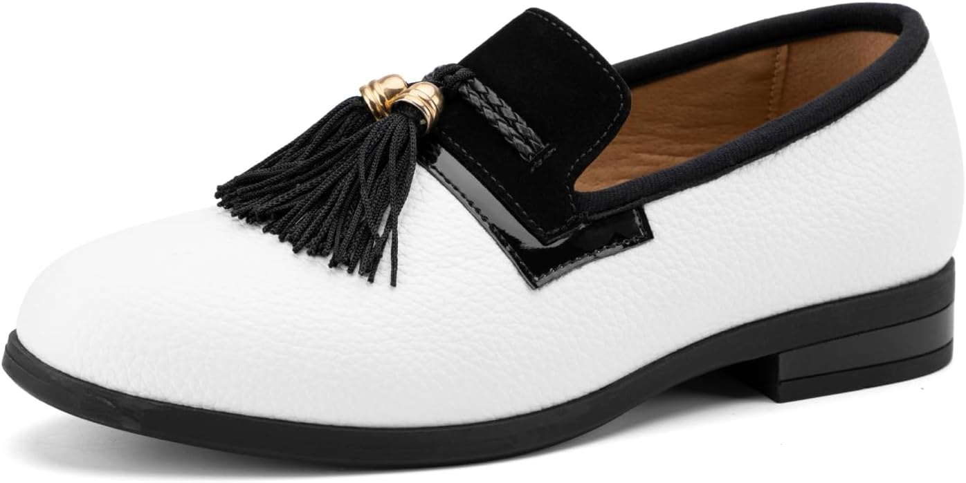 Кожаные лоферы JITAI для мальчиков, белый
Кожаные лоферы JITAI для мальчиков, белый