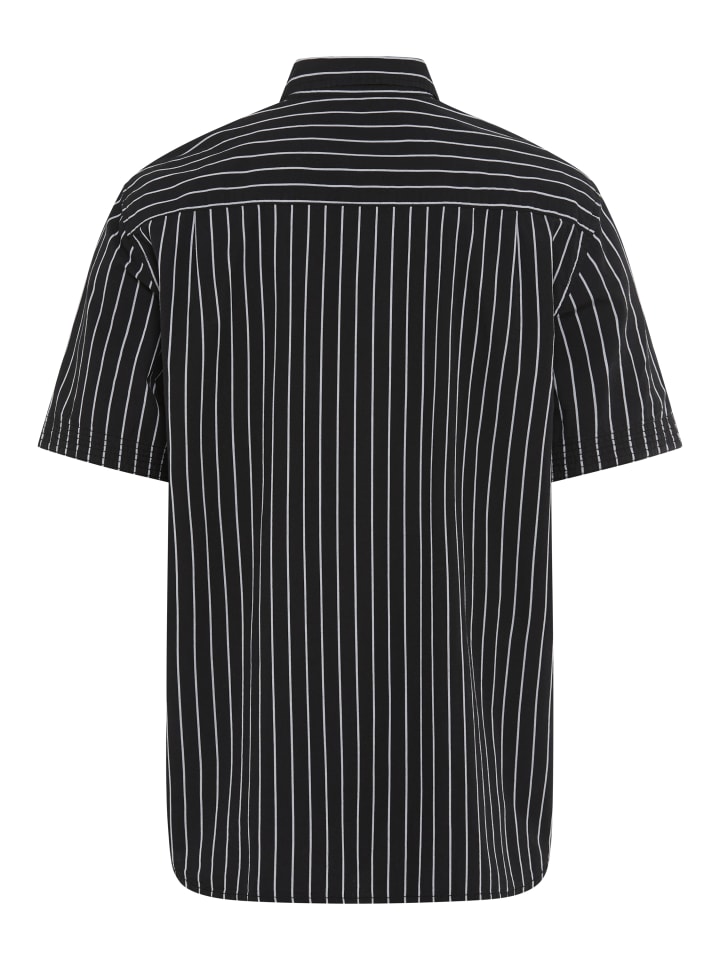 Рубашка с короткими рукавами в черную полоску Man's World
Рубашка с короткими рукавами в черную полоску Man's World