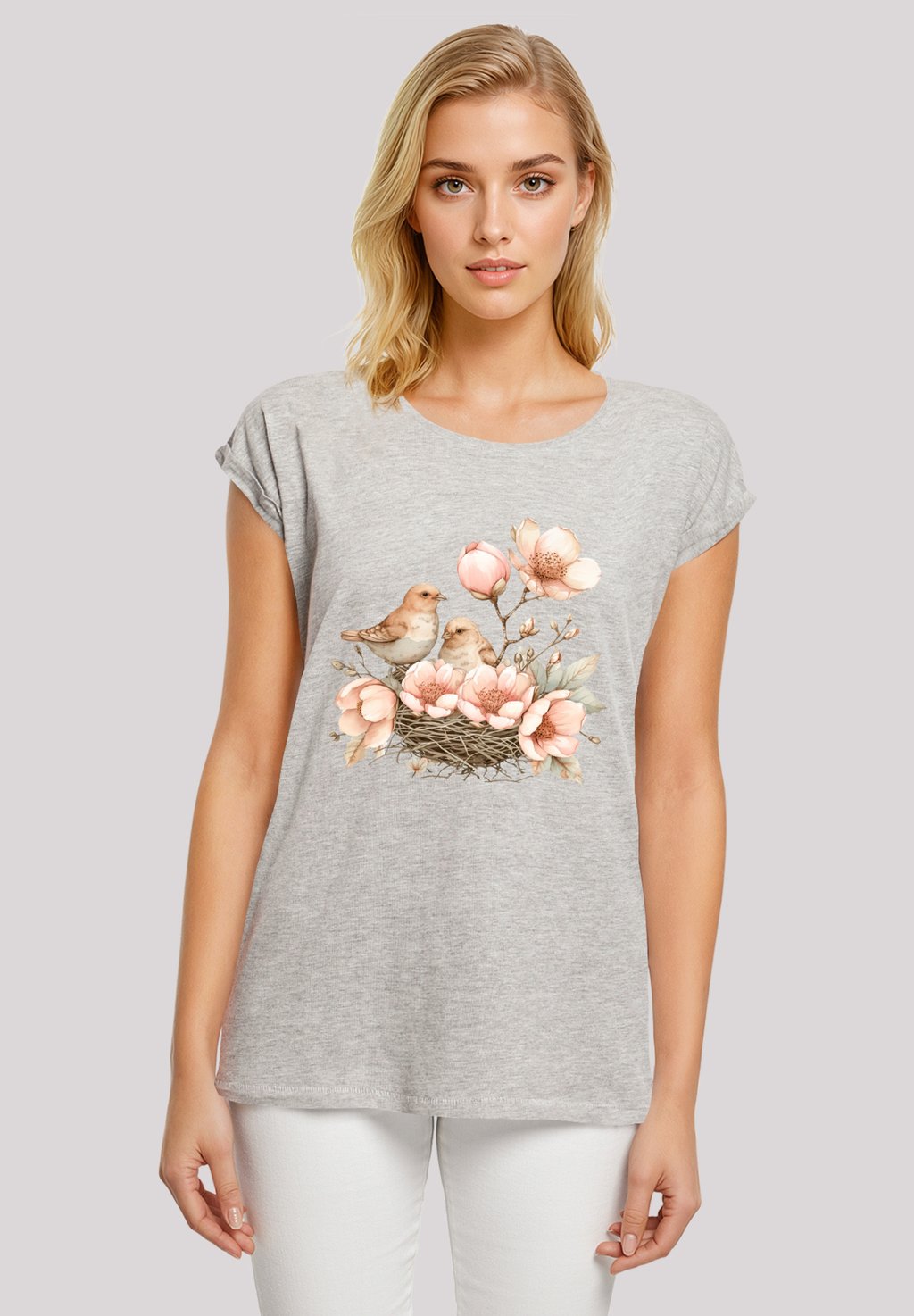 Футболка с принтом VOGELNEST BLUMEN F4NT4STIC, серый
Футболка с принтом VOGELNEST BLUMEN F4NT4STIC, серый