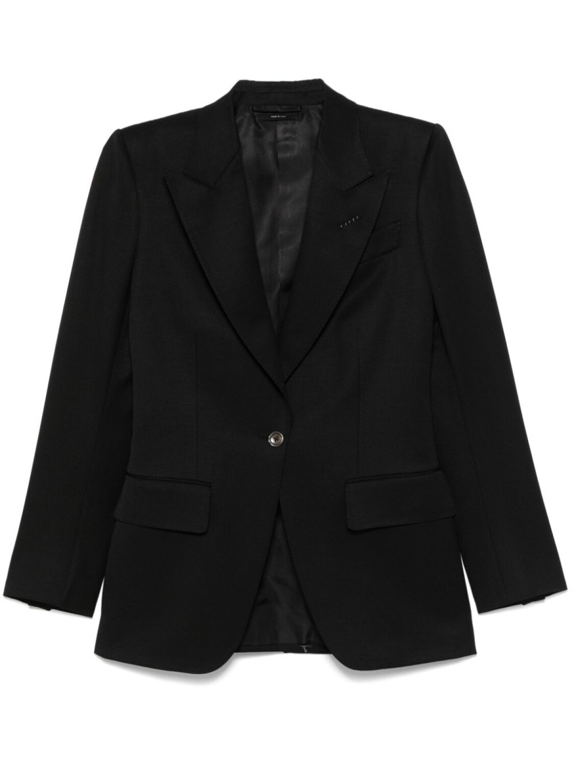 TOM FORD однобортный пиджак, черный 
TOM FORD однобортный пиджак, черный