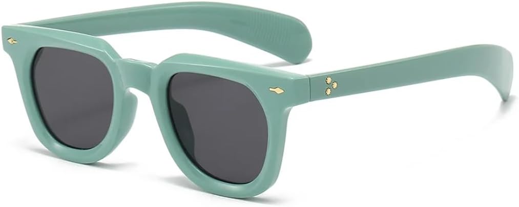 Женские солнцезащитные очки с заклепками, градиентный дизайн, цвет «желе», ретро-панк, мужские солнцезащитные очки с защитой от УФ-излучения UV400 UUPTTPL, Green Black
Женские солнцезащитные очки с заклепками, градиентный дизайн, цвет «желе», ретро-панк, мужские солнцезащитные очки с защитой от УФ-излучения UV400 UUPTTPL, Green Black