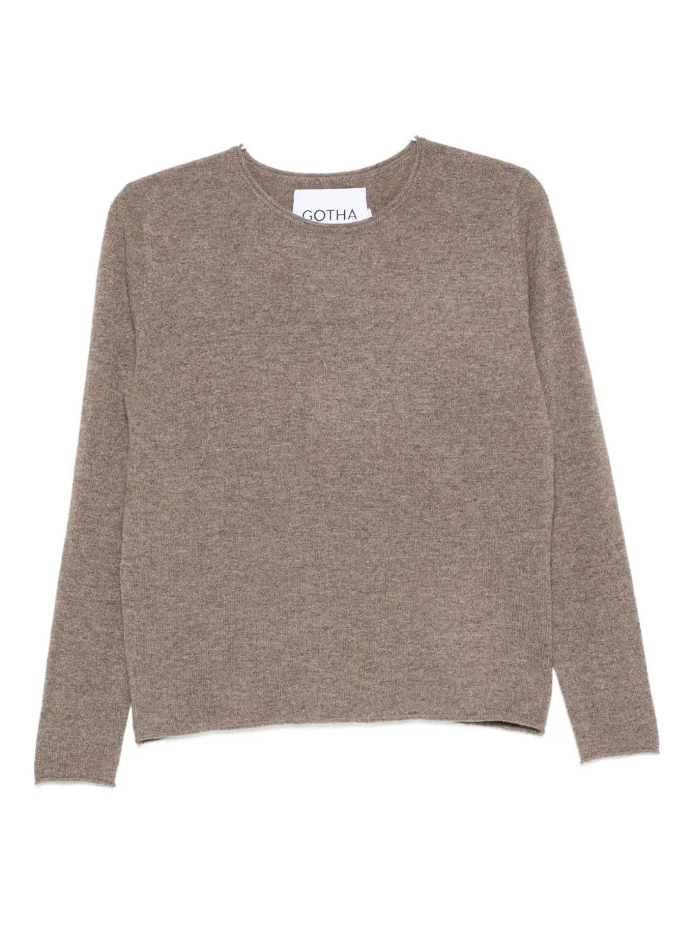 Свитер с круглым вырезом Gotha, коричневый
Свитер с круглым вырезом Gotha, коричневый