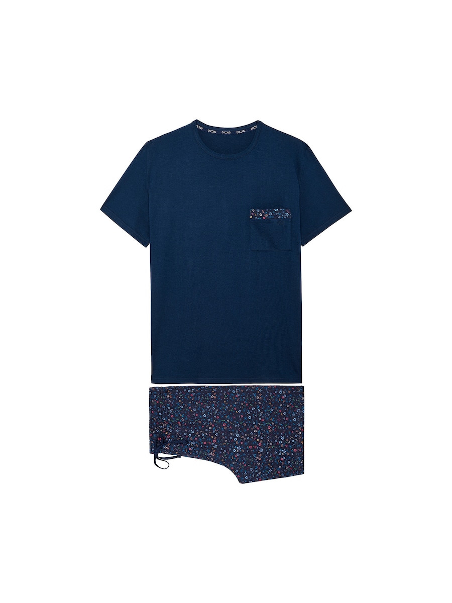 Короткая пижама HOM Broceliande Short Sleepwear, темно-синий
Короткая пижама HOM Broceliande Short Sleepwear, темно-синий