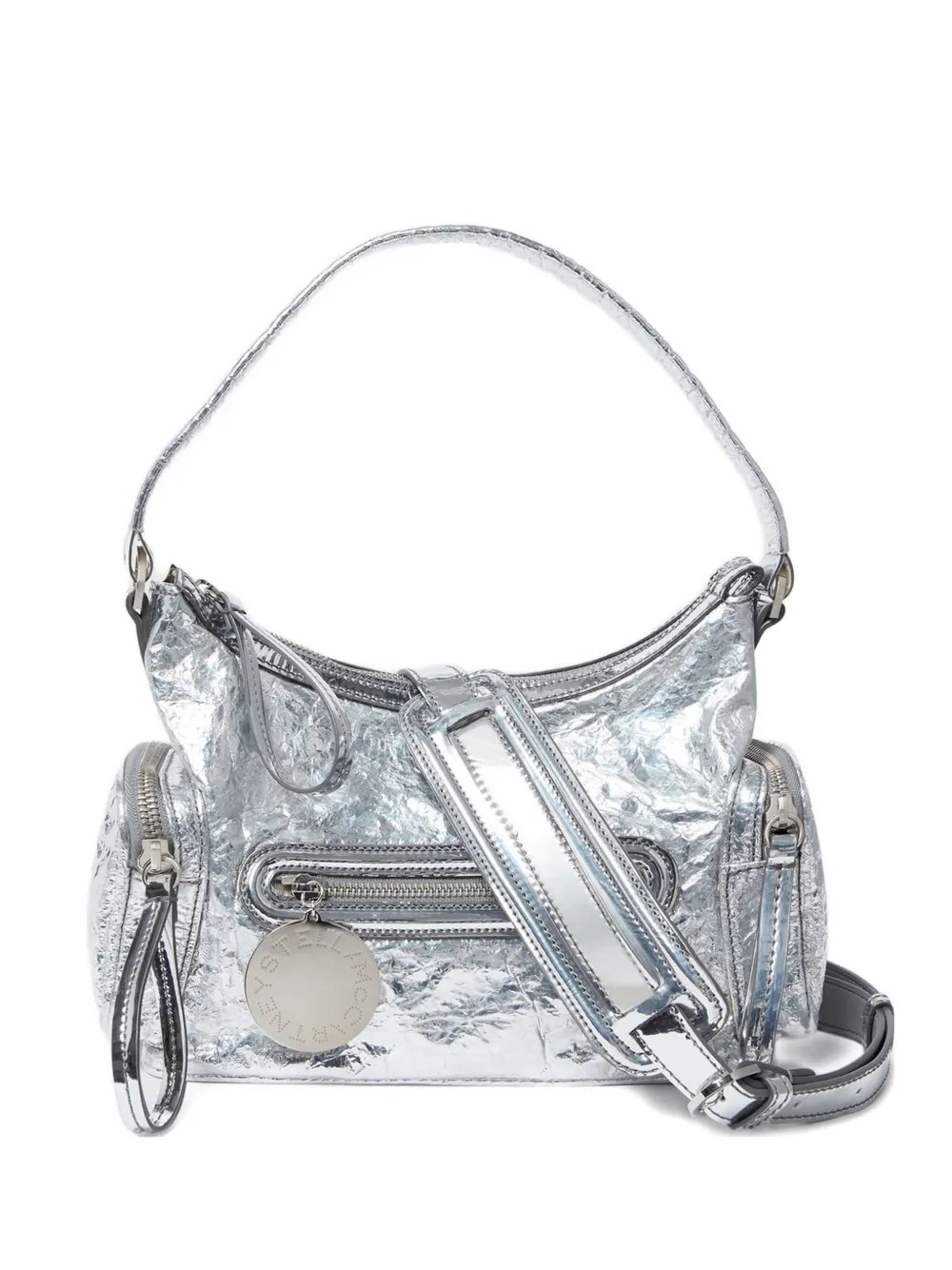 Сумка-тоут Dartmoor с карманом на молнии Stella Mccartney, серебристый
Сумка-тоут Dartmoor с карманом на молнии Stella Mccartney, серебристый