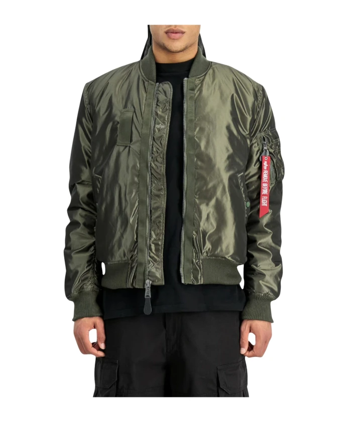 Куртка-Бомбер Alpha Industries, зеленый
Куртка-Бомбер Alpha Industries, зеленый