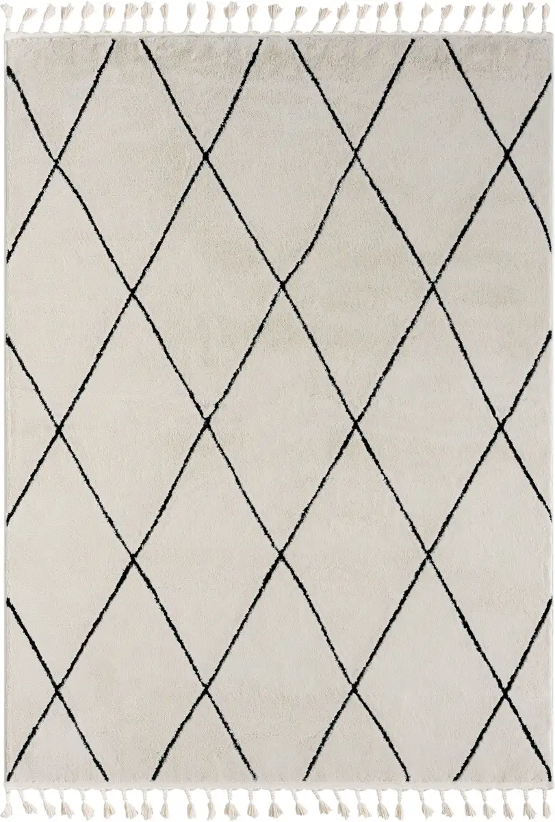 Myflair Furniture & Accessories ворсистый ковер "Moroccan Diamond" Myflair Möbel & Accessoires 160х230 см, белый/черный
Myflair Furniture & Accessories ворсистый ковер "Moroccan Diamond" Myflair Möbel & Accessoires 160х230 см, белый/черный