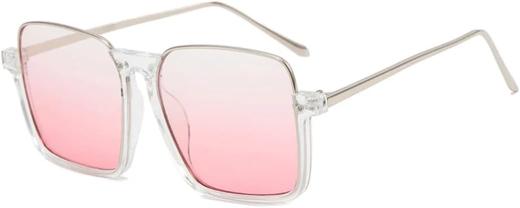Солнцезащитные очки с защитой UV400 | Металлическая оправа, линзы конфетного цвета | Для женщин и мужчин, для занятий спортом на открытом воздухе и вождения DSVIGF, Silver Clear Pink
Солнцезащитные очки с защитой UV400 | Металлическая оправа, линзы конфетного цвета | Для женщин и мужчин, для занятий спортом на открытом воздухе и вождения DSVIGF, Silver Clear Pink