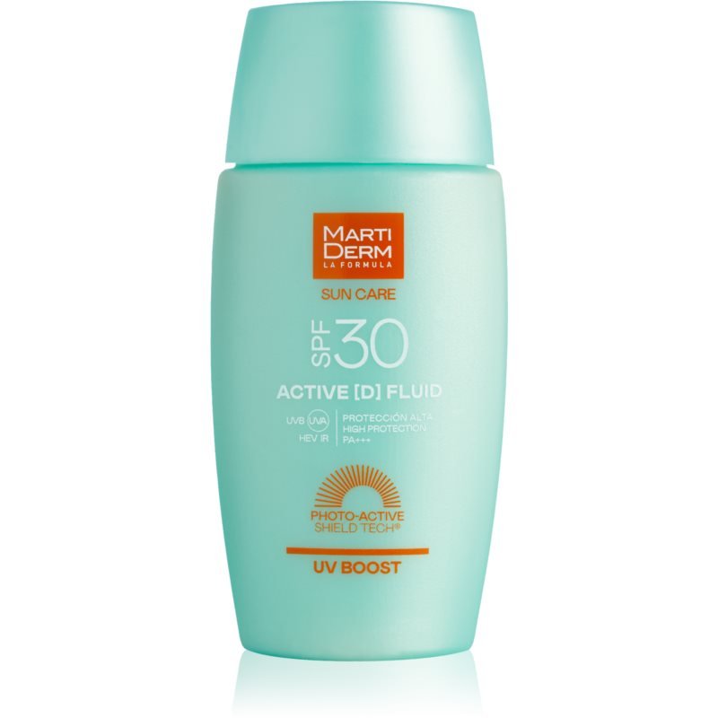 MartiDerm Sun Care Active D Fluid солнцезащитный крем для лица SPF 30 50 мл 
MartiDerm Sun Care Active D Fluid солнцезащитный крем для лица SPF 30 50 мл